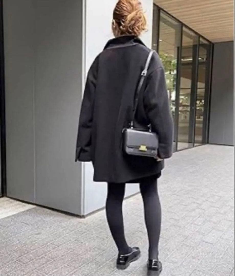 新品タグ付き　Spick&Span モッサジャケットライクコート38ブラック