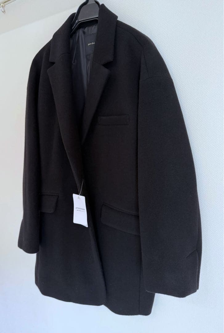 新品タグ付き　Spick&Span モッサジャケットライクコート38ブラック