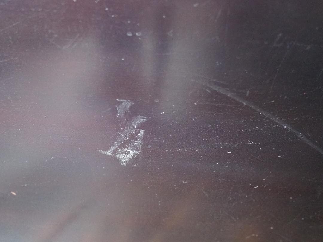 鏡台　鏡付き　引き出し　チェスト　小物入れ　黒漆