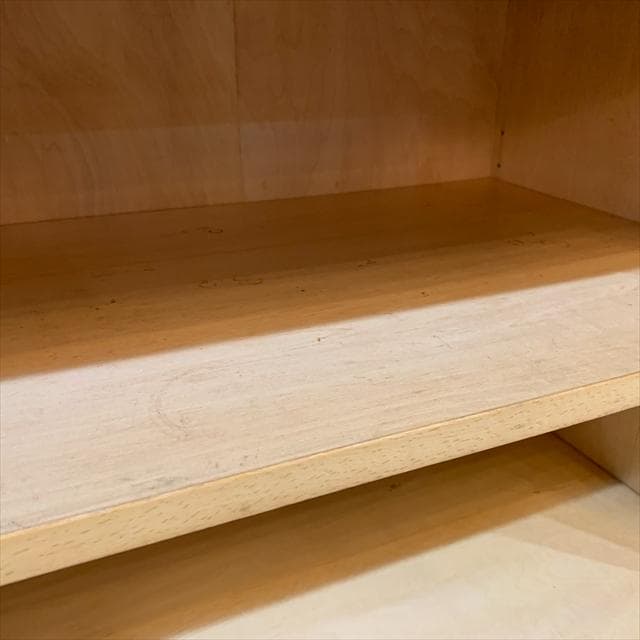 ヴィンテージのナチュラルサイドキャビネット