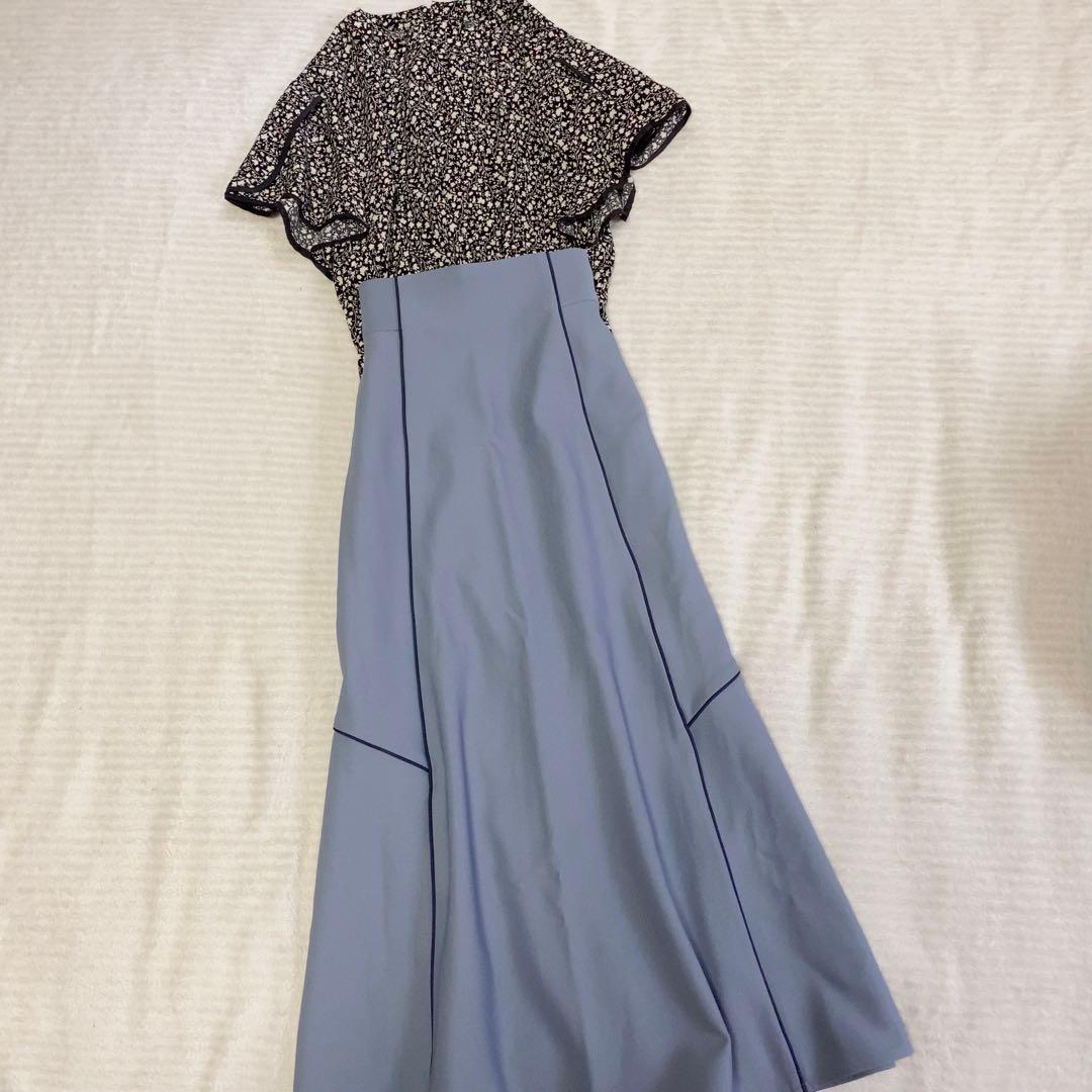 レディースまとめ売り　大人フェミニン　ブルー　花柄