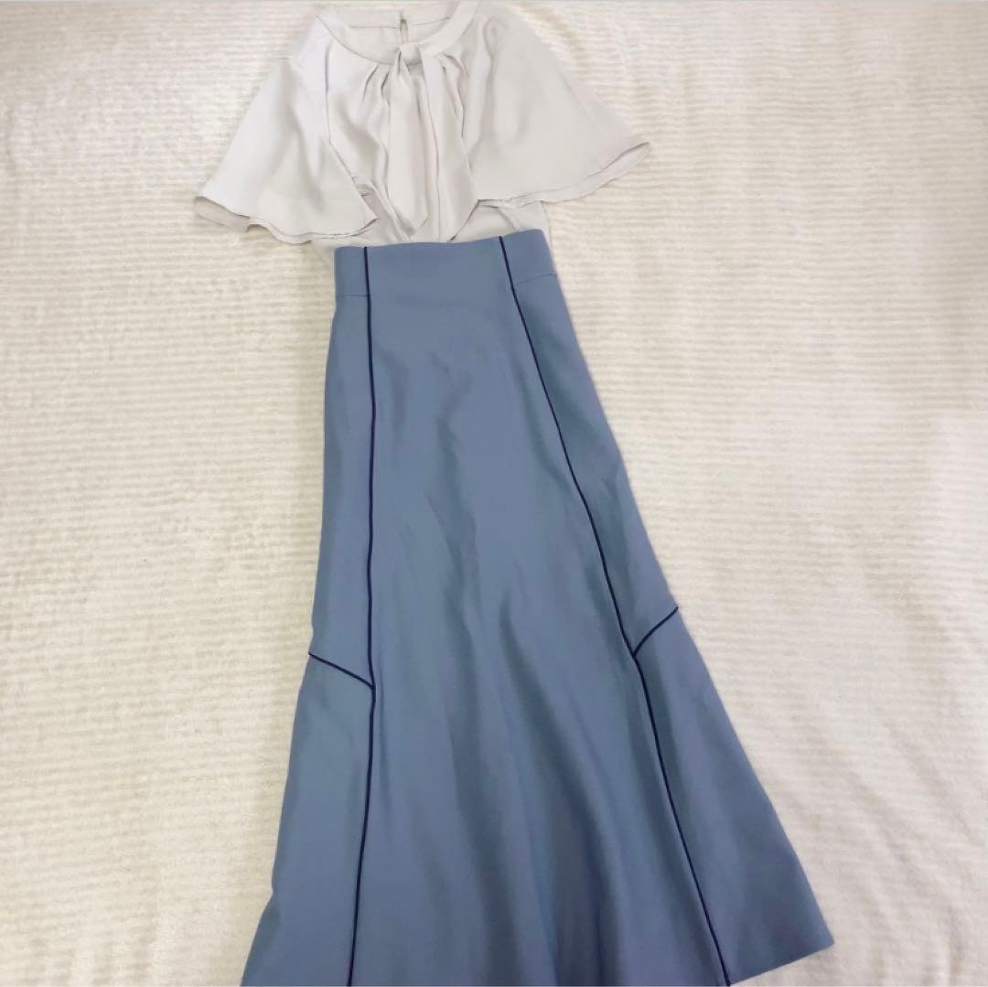 レディースまとめ売り　大人フェミニン　ブルー　花柄