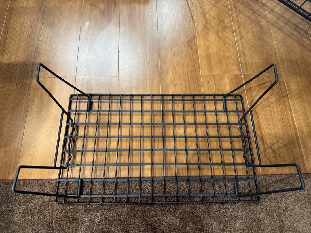 HIBARI フィールドラック4台セット　収納ケース＋天板2セット付き