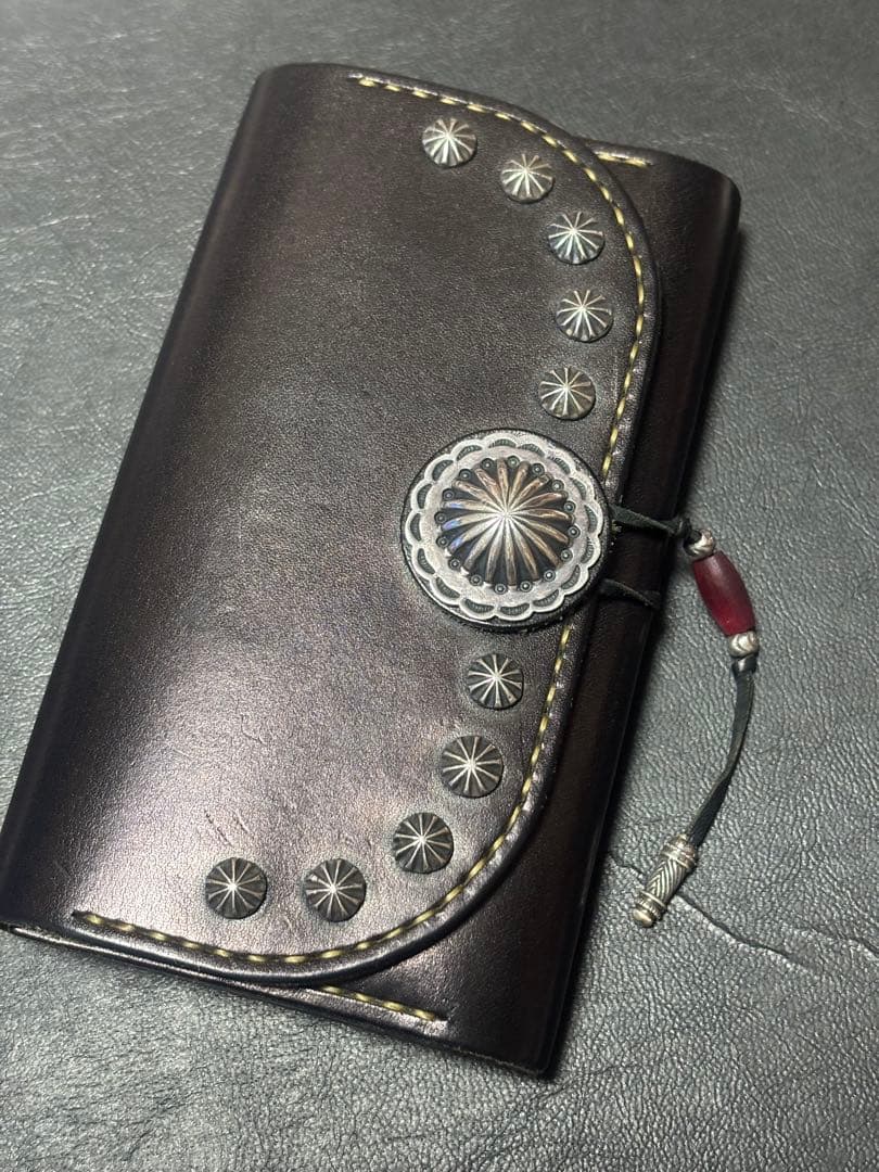 は*パ様 激渋　本革　レザーウォレット中サイズ
