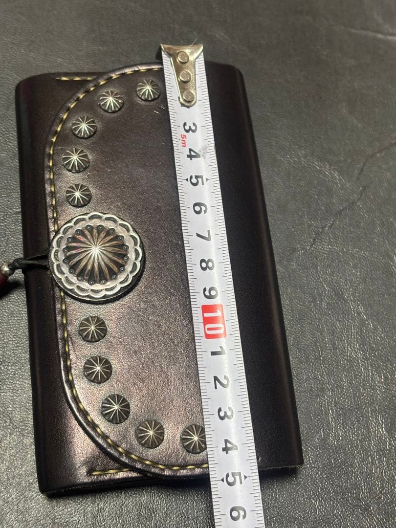 は*パ様 激渋　本革　レザーウォレット中サイズ