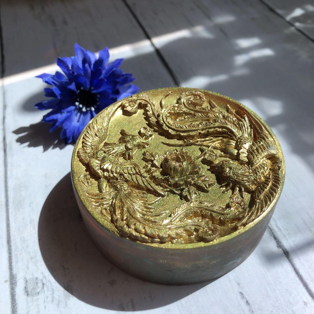 【魔除け】鳳凰のオルゴナイト　【御守り】