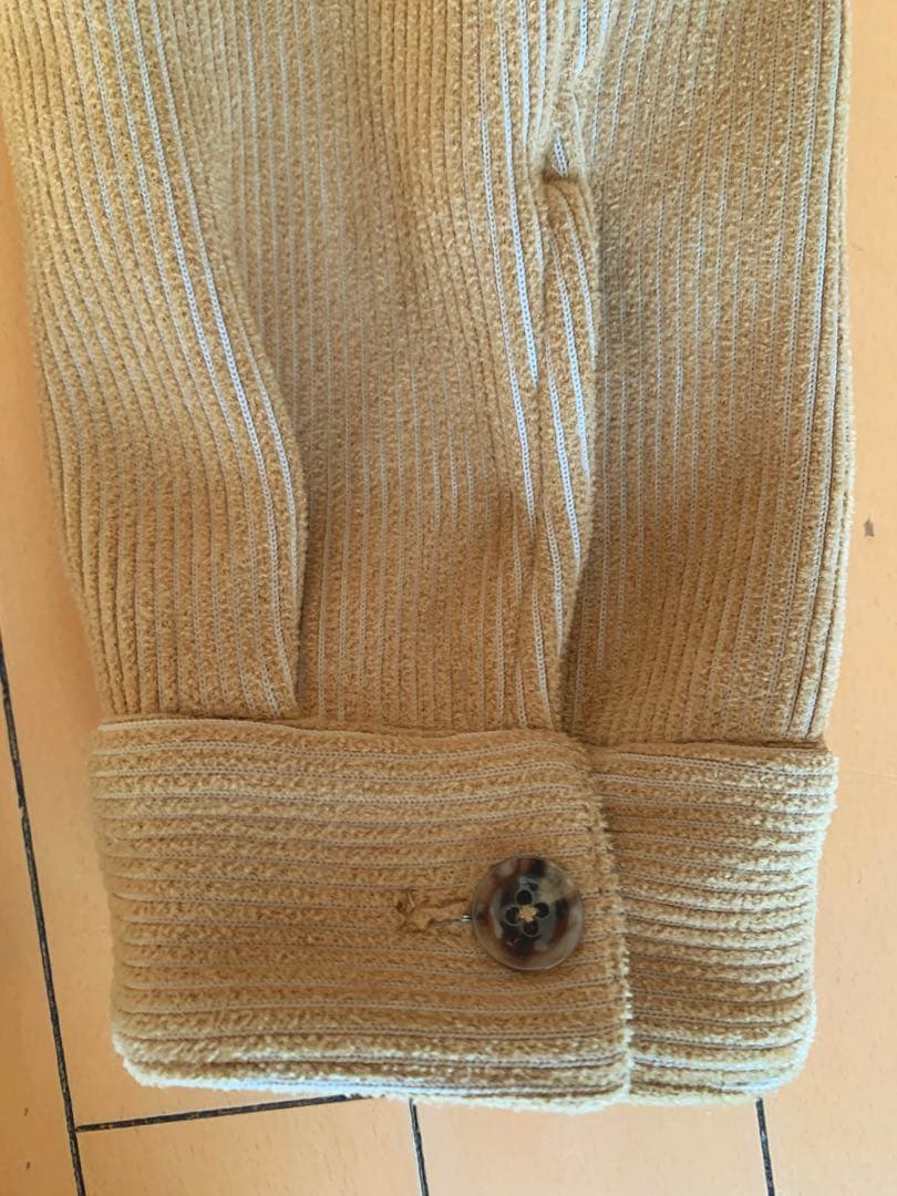 ジャケット・アウター 19AW YOKE KNIT CORDUROY SHORT BLOUSON