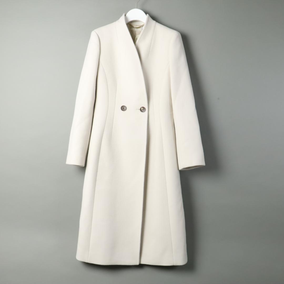 080 新品 EPOCA エポカ カメリア ウールロングコート 40