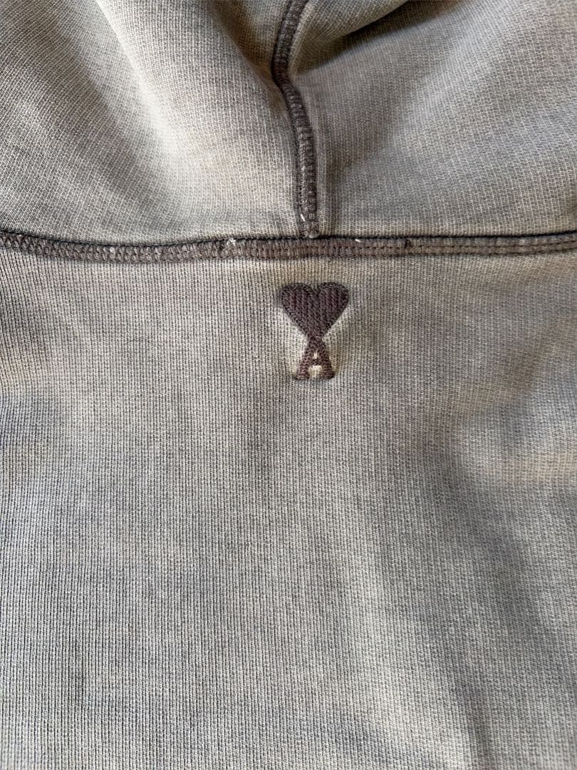 AMI PARIS Fade Out Logo Hoodie アミパリ M相当