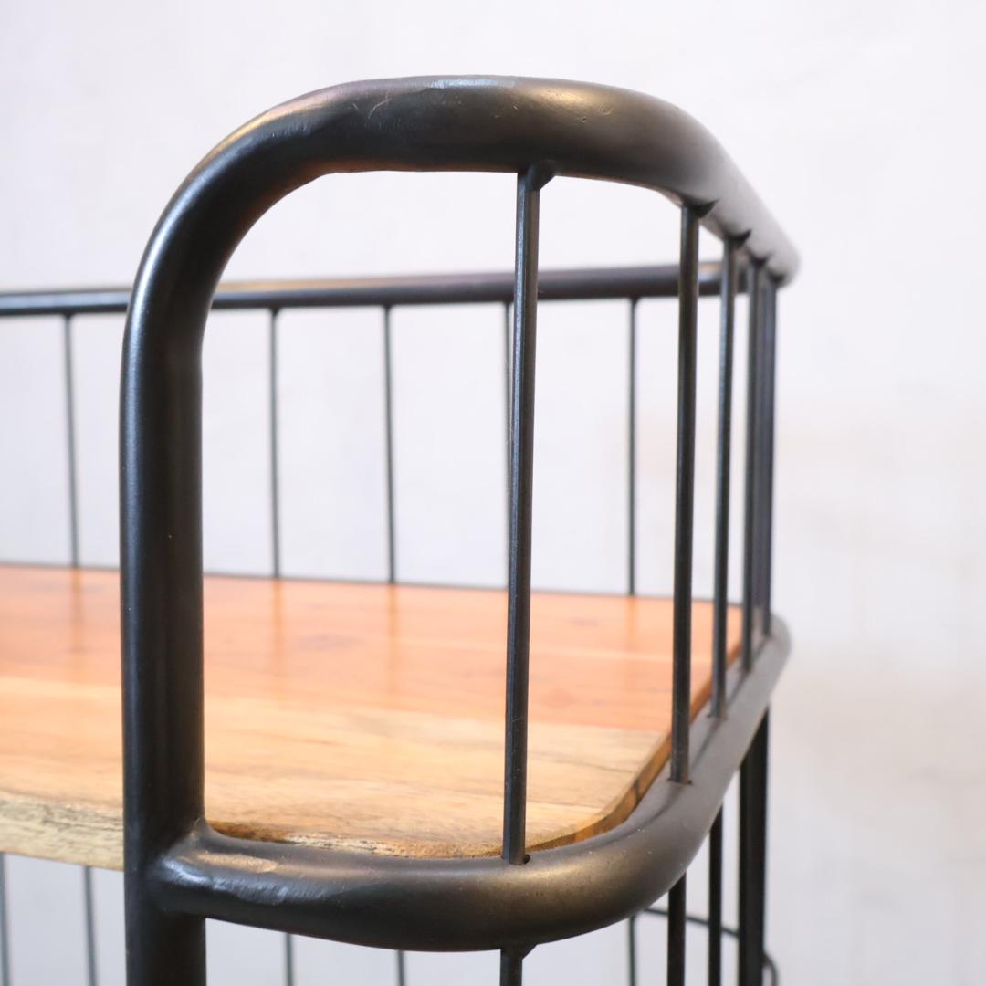 SPICE OF LIFE 5段ワゴンラック ブルックリンスタイル シェルフ