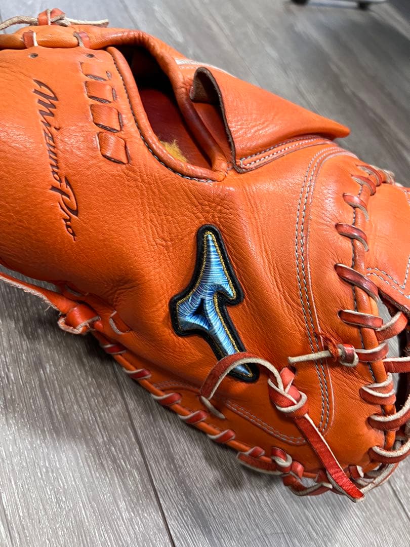 Mizuno Pro ミズノプロ 硬式ミットオレンジ
