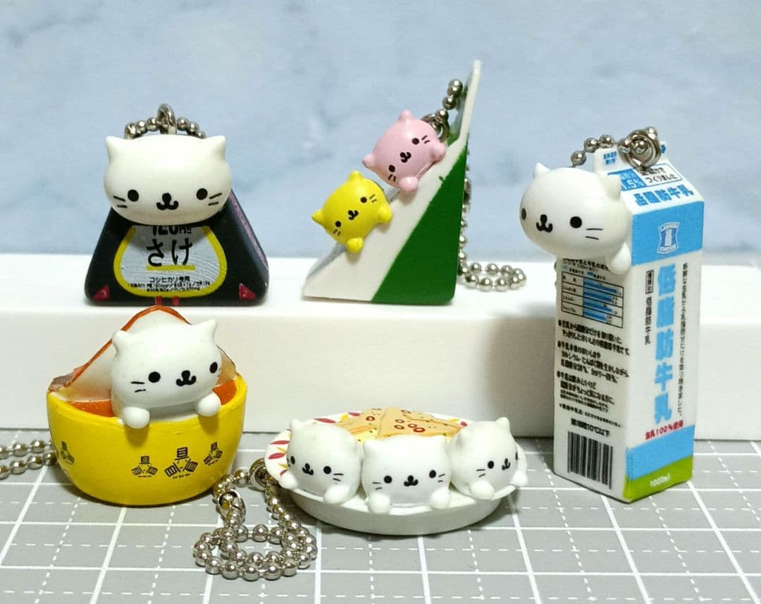 平成レトロ　にゃんにゃんにゃんこ　LAWSON　マスコットフィギュア　まとめ