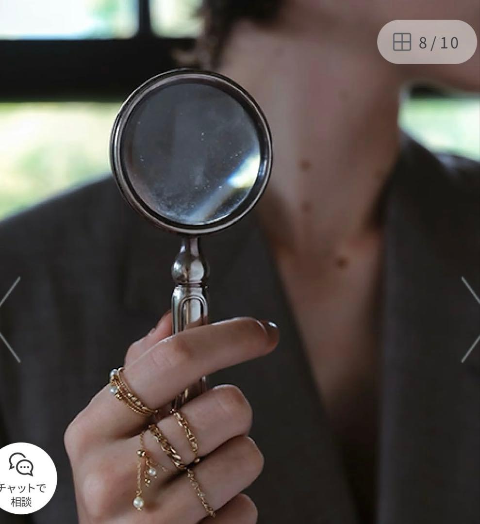 VAヴァンドーム青山 K10YG ゴールド チェーンリング　新品、未使用