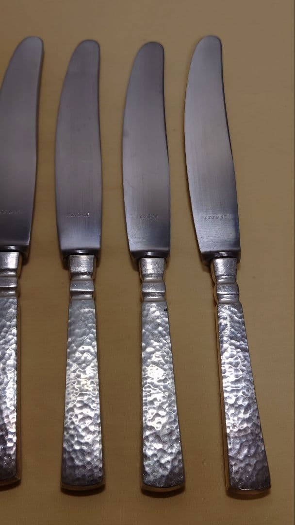 シルバー925 銀製　テーブルナイフ　6本