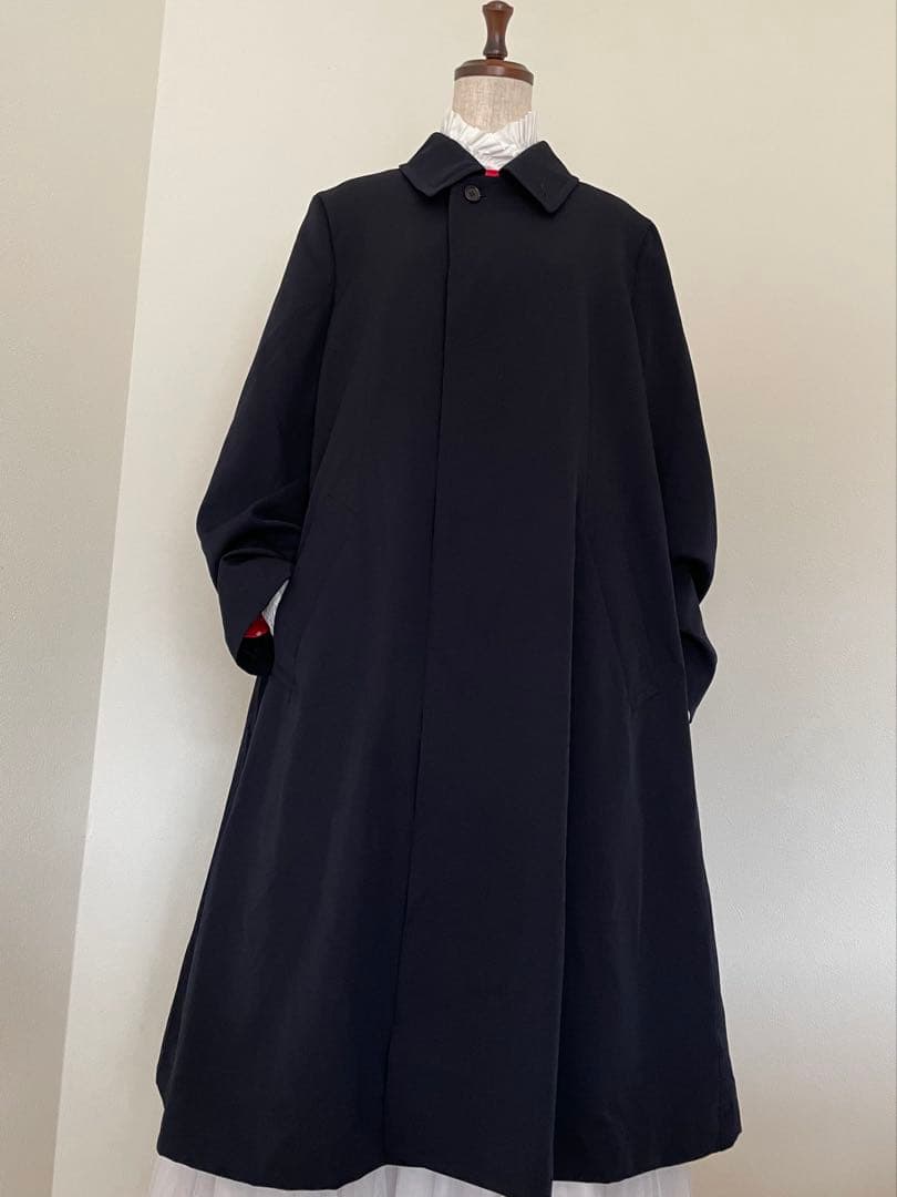 【コムデギャルソンコムデギャルソン】ステンカラーコート　AD2018