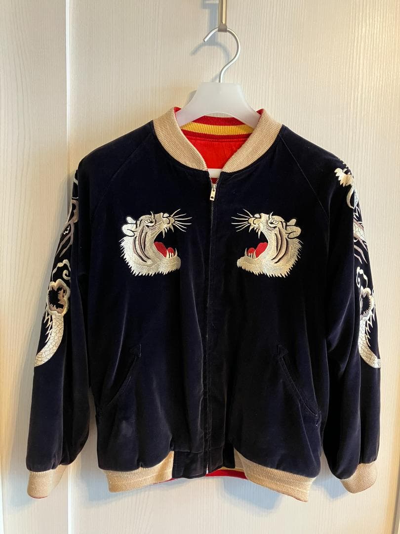 Orient Express　別珍　スカジャン リバーシブル