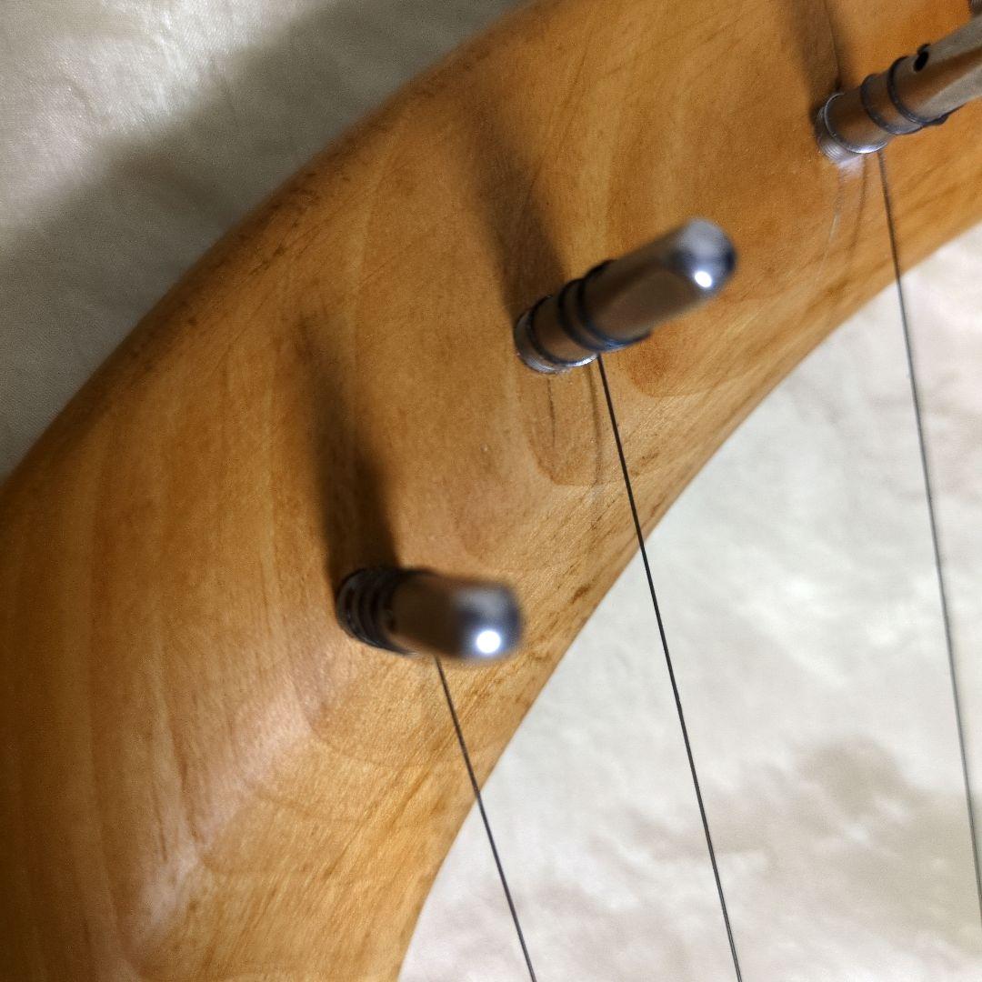 キンダーハープ　初心者用４点セットハンドメイド