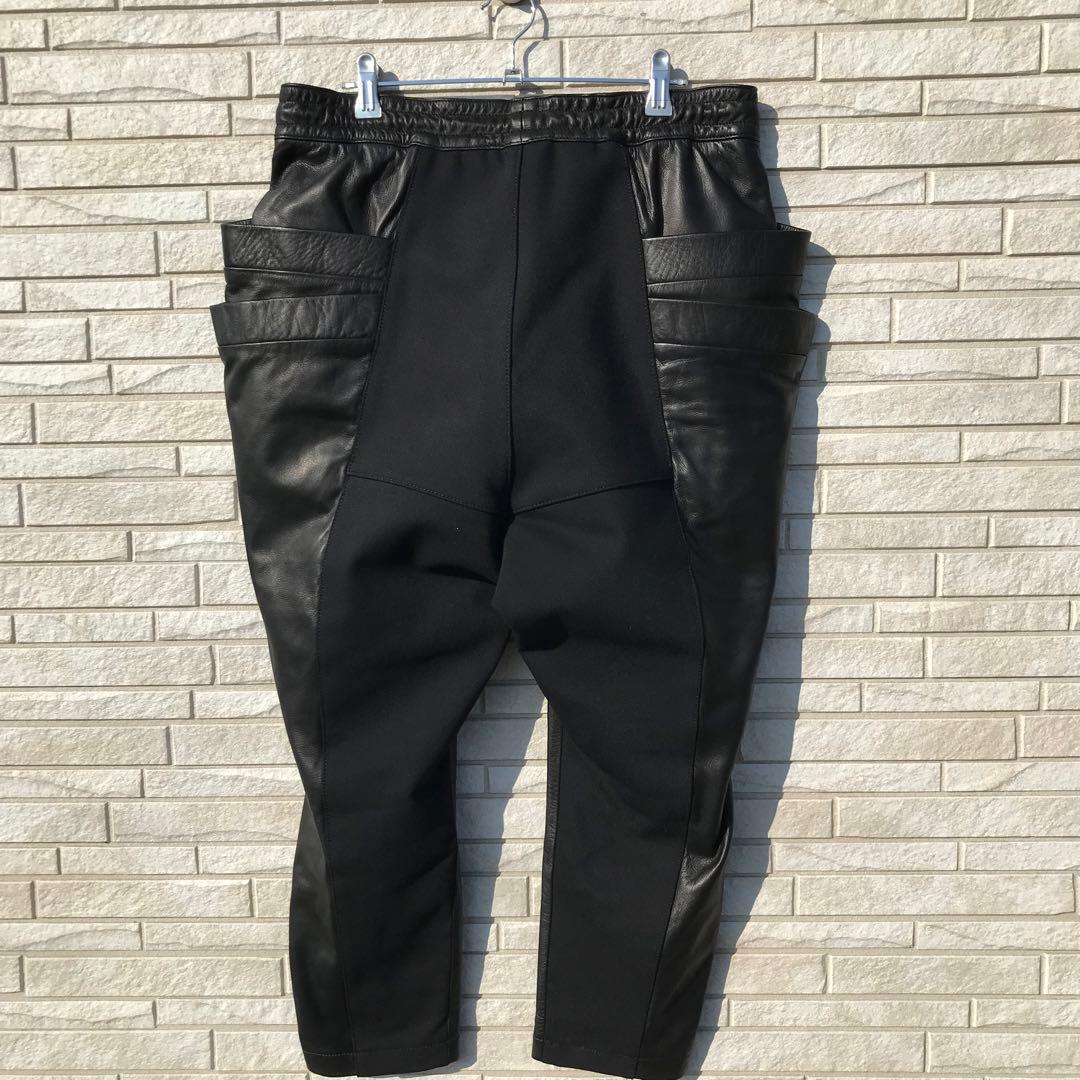 リップヴァンウィンクル　レザーパンツ　M　牛革　rw-412