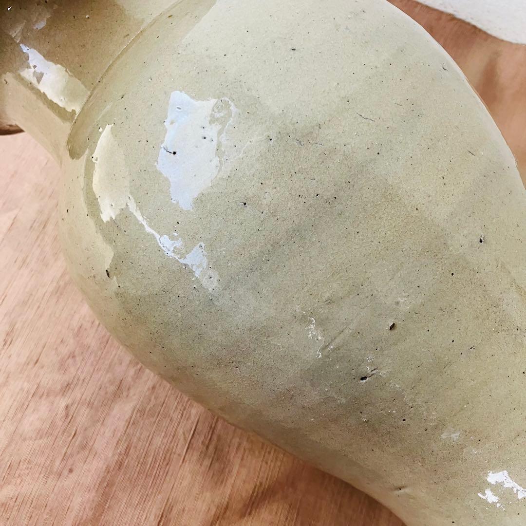 (希少) 壺屋焼　小橋川仁王　花瓶　鶏　沖縄　民藝　柳宗悦　やちむん