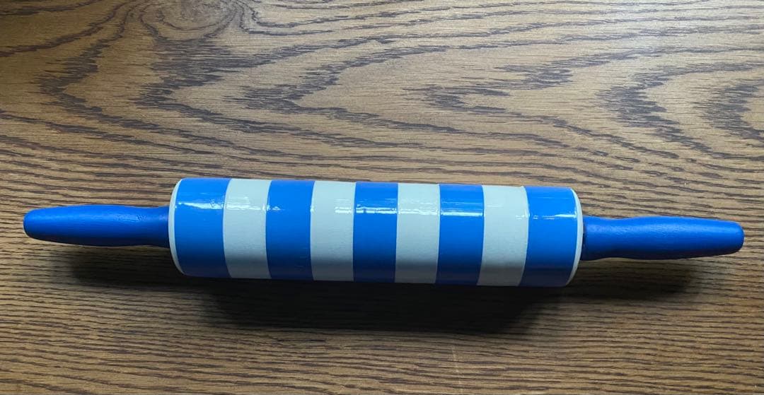 お値下げ致しました。イギリス製、コーニッシュウェアの麺棒 TG Green