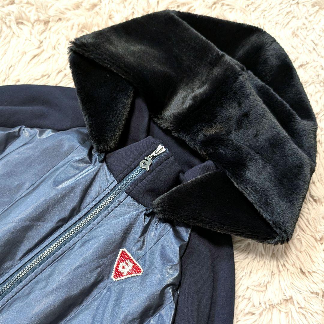 【極美品】アルチビオ 2way ダウンジャケット ファーフード 40