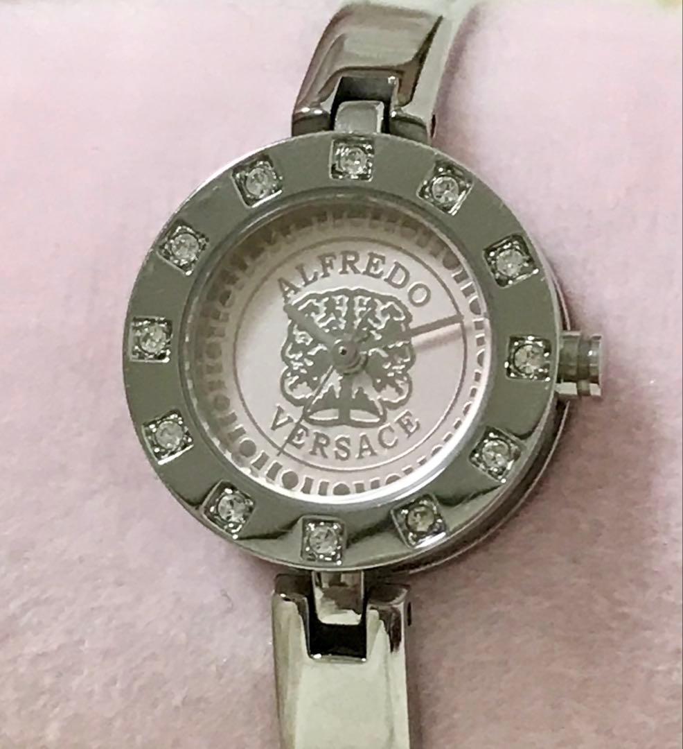 ☆ 【新品電池】ALFREDO VERSACE 腕時計 ヴェルサーチ