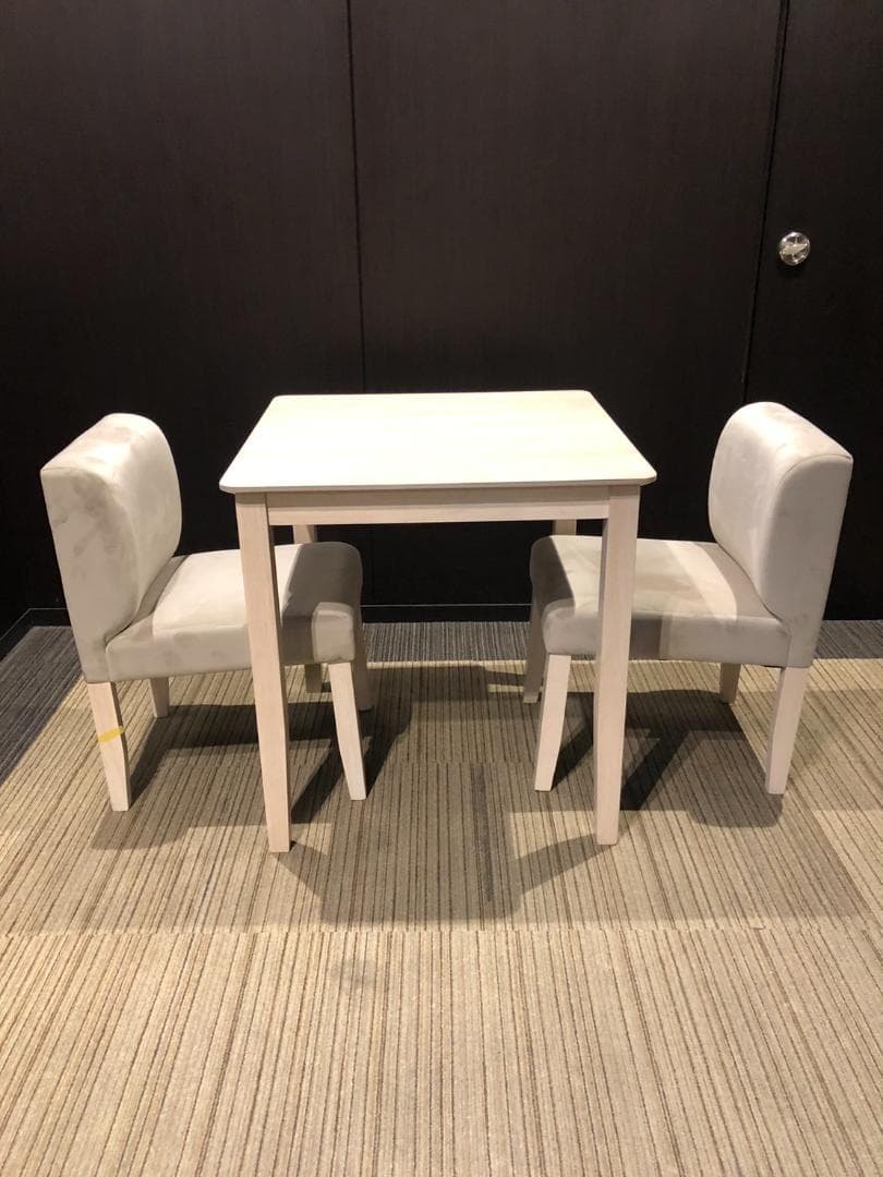 【福岡市限定】【展示品・未使用品】2人用ダイニングセット ダイニング3点セット