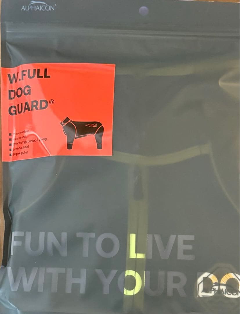 Alphaicon W.FULL DOG GUARD COCOA 1XL 新品