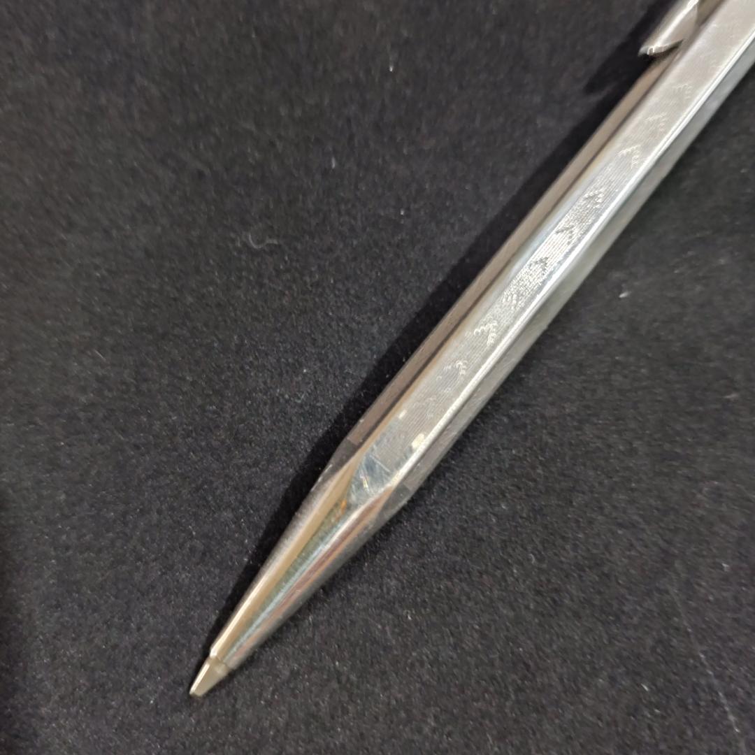カランダッシュ シェブロン シャープペンシル シルバー メカニカルペンシル