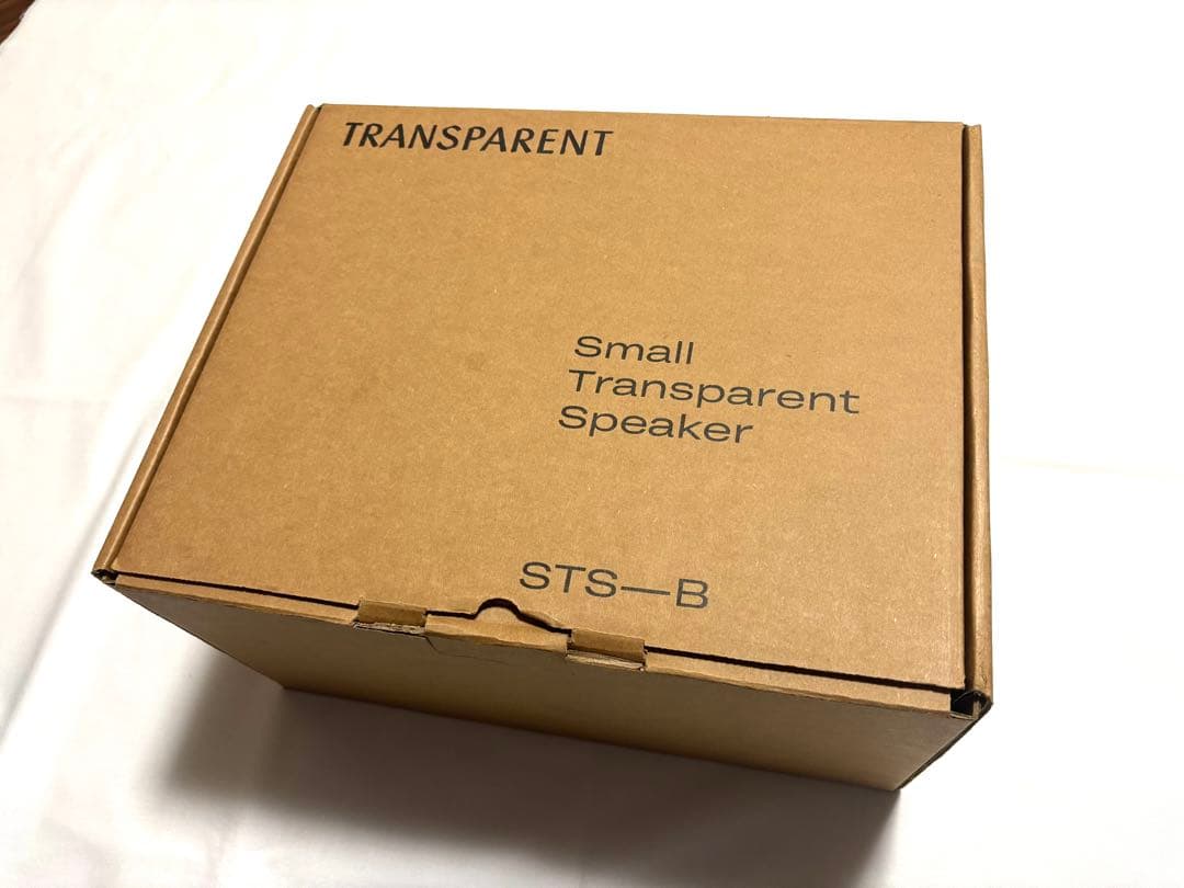 【美品】SMALL TRANSPARENTトランスペアレント スピーカー