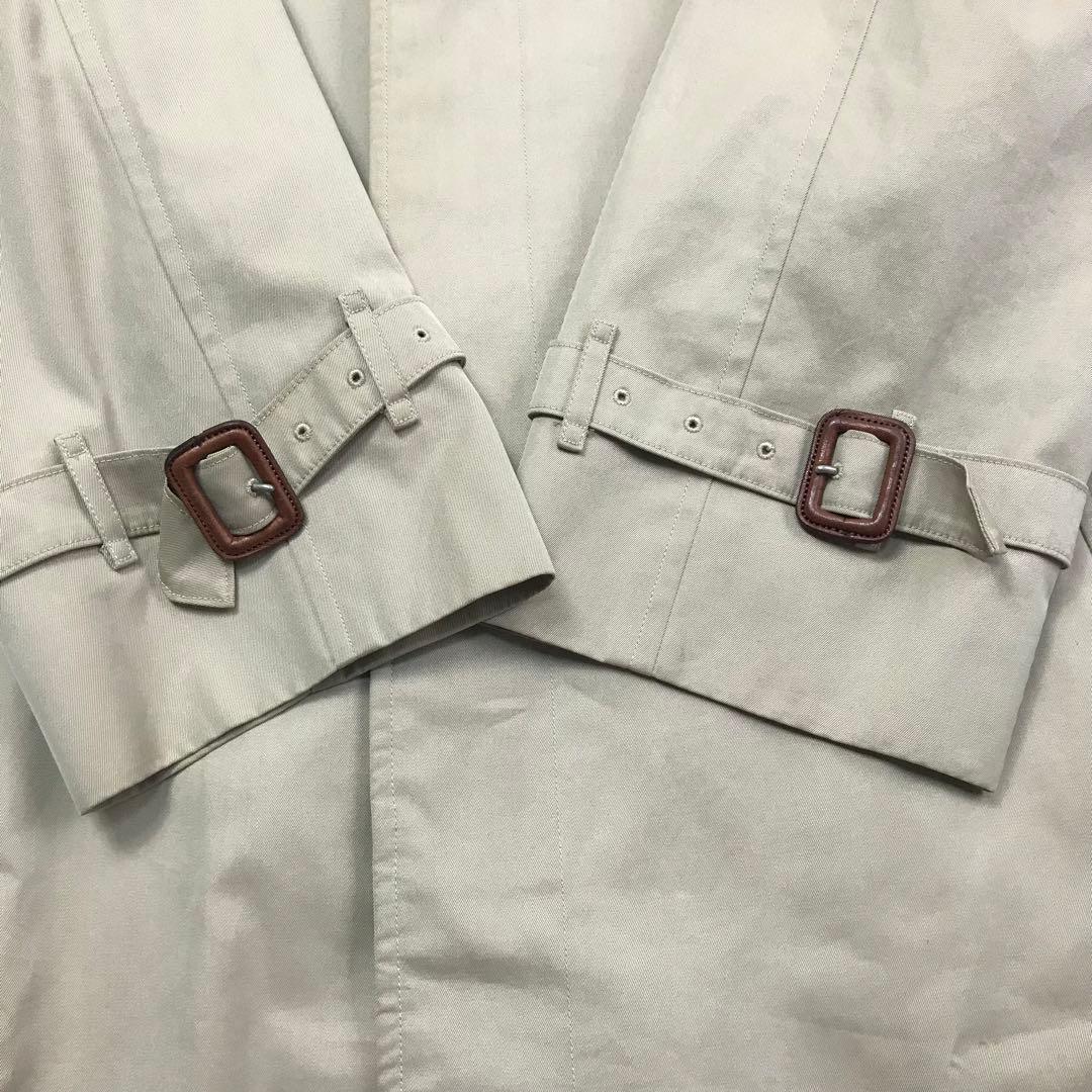 バーバリー Burberrys ベージュ ステンカラーコート ノバチェック