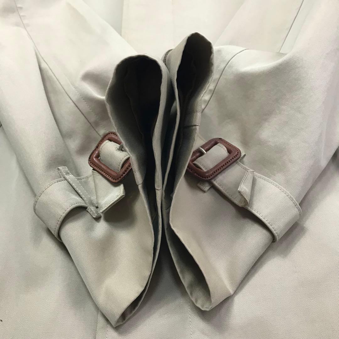 バーバリー Burberrys ベージュ ステンカラーコート ノバチェック