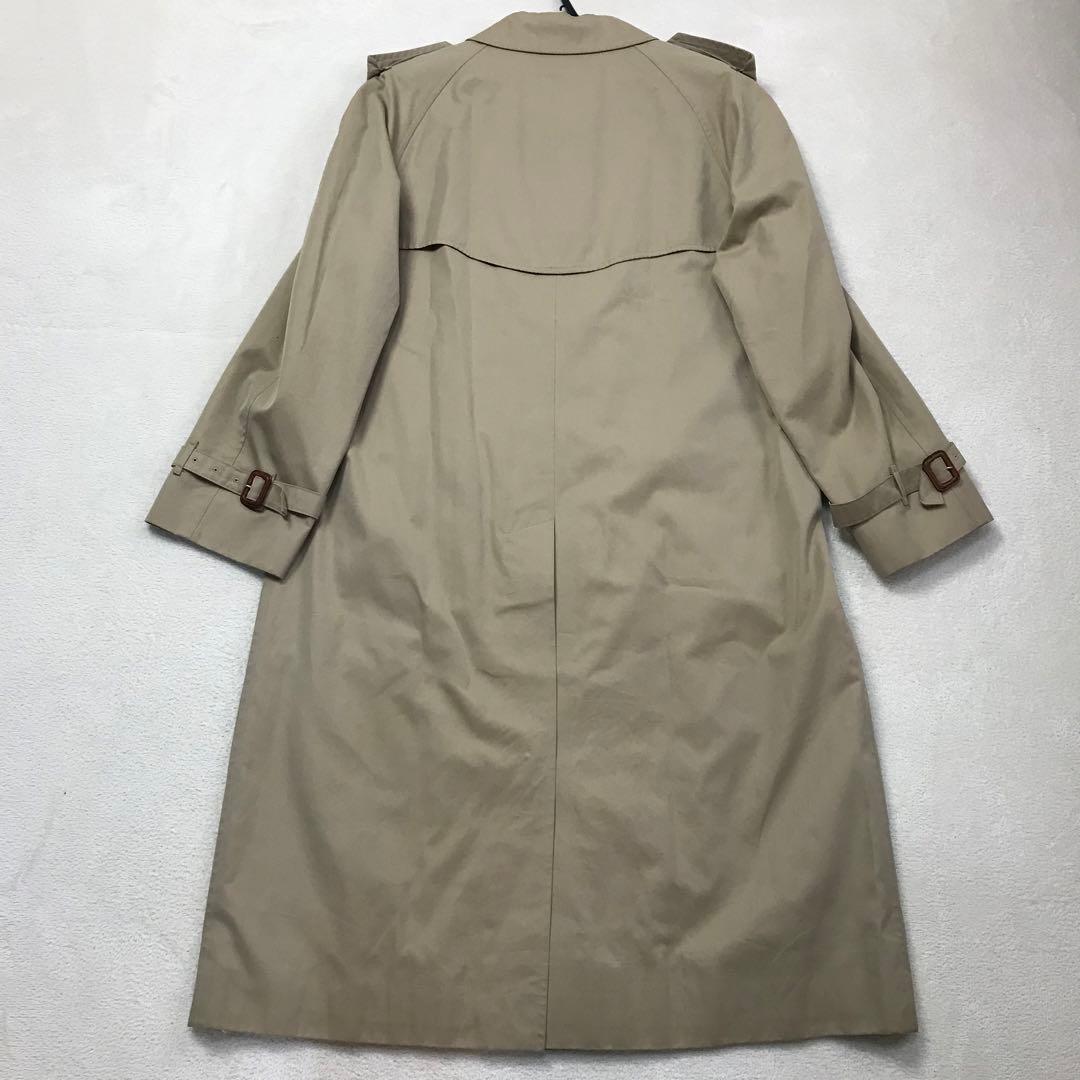 バーバリー Burberrys ベージュ ステンカラーコート ノバチェック