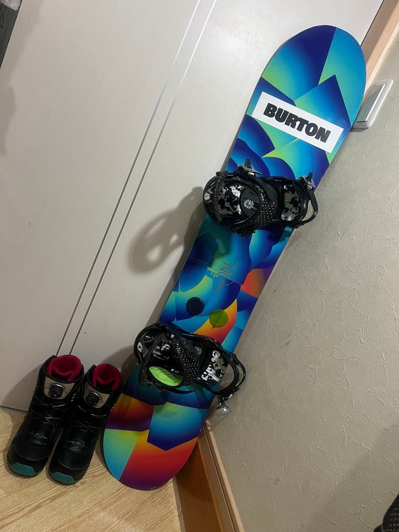 中高生、小柄な女性！豪華3点セット！BURTON feelgood 134cm