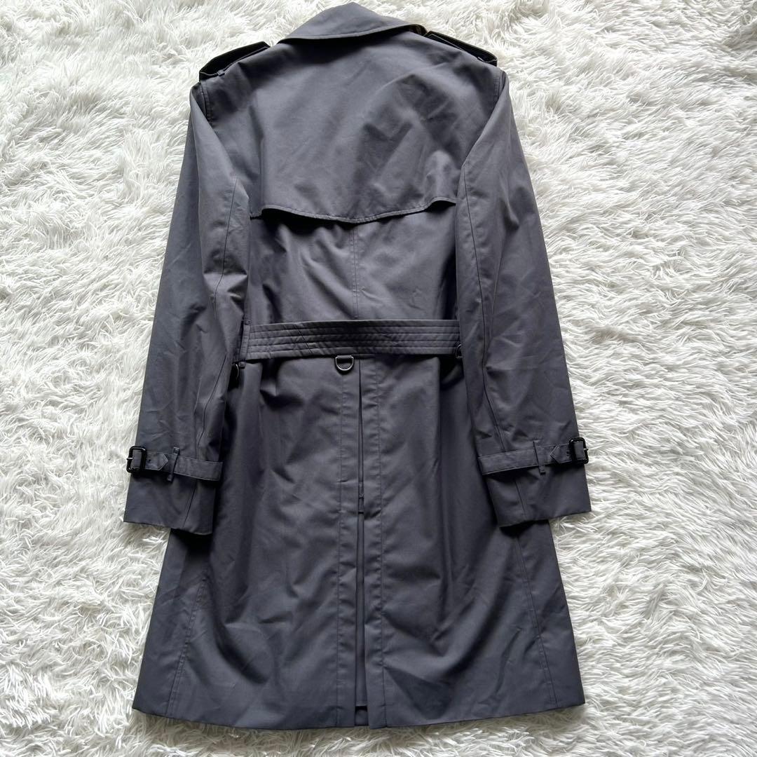 未使用級　バーバリー　現行タグ　チェルシー　トレンチコート　グレー　L相当
