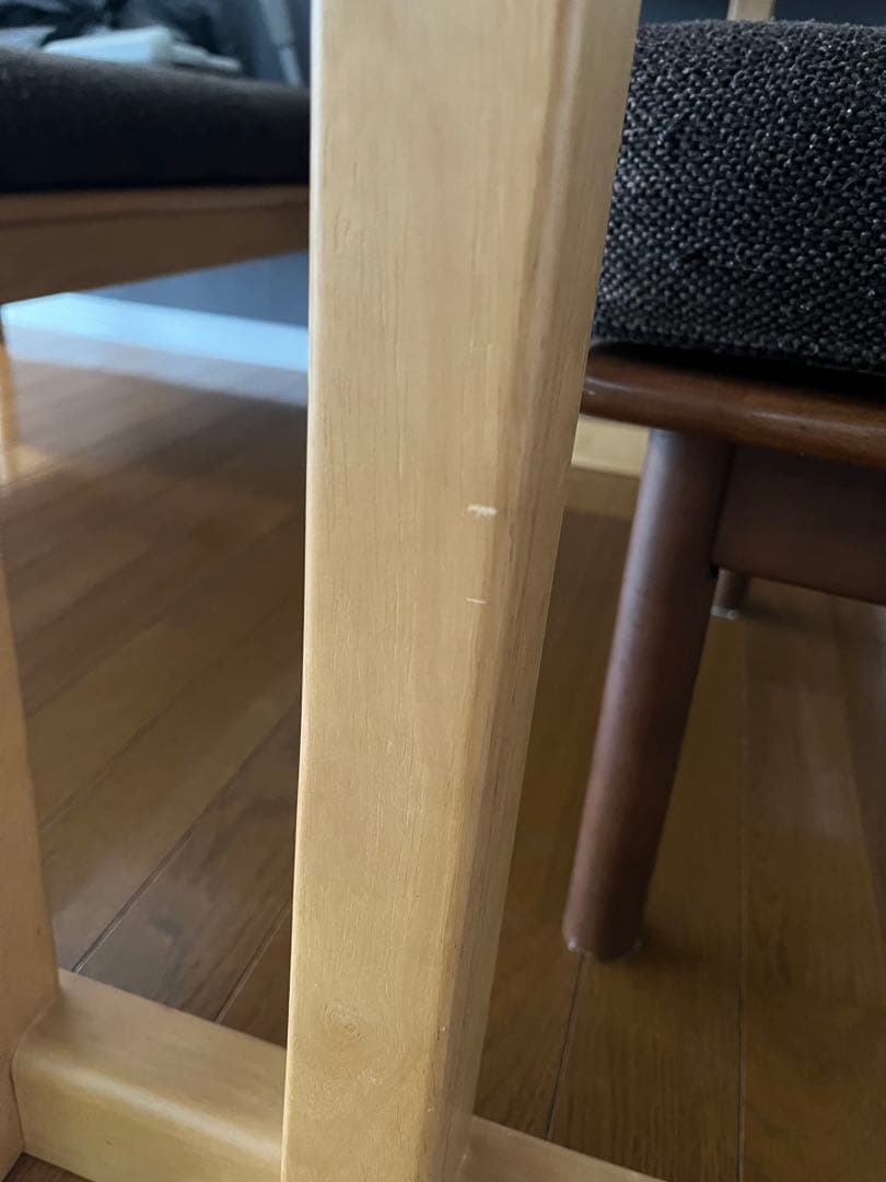 ナチュラル木製テーブル 幅150cm