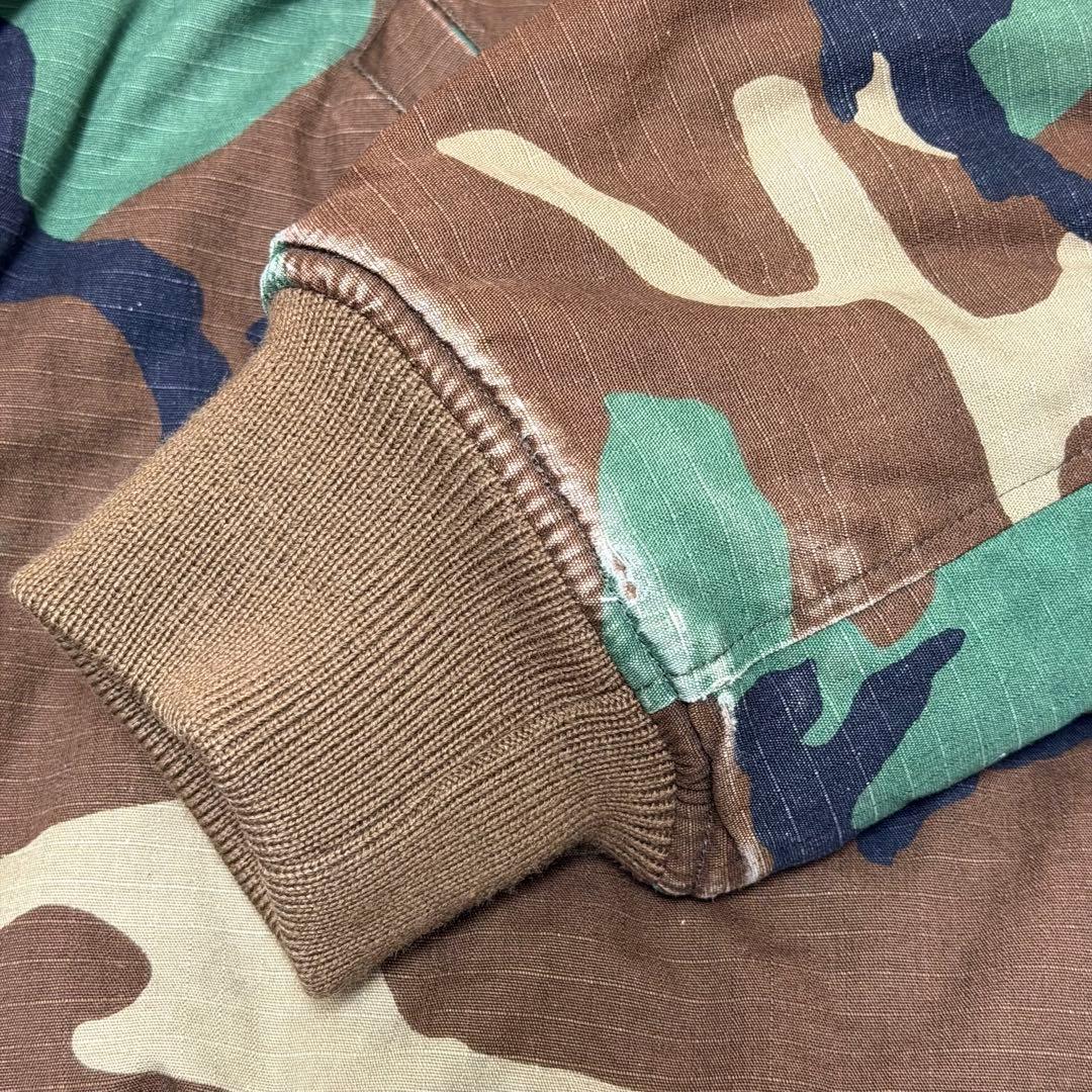 渡*一様 CarharttパロディFAT 迷彩 MA-1 フライトジャケットシン