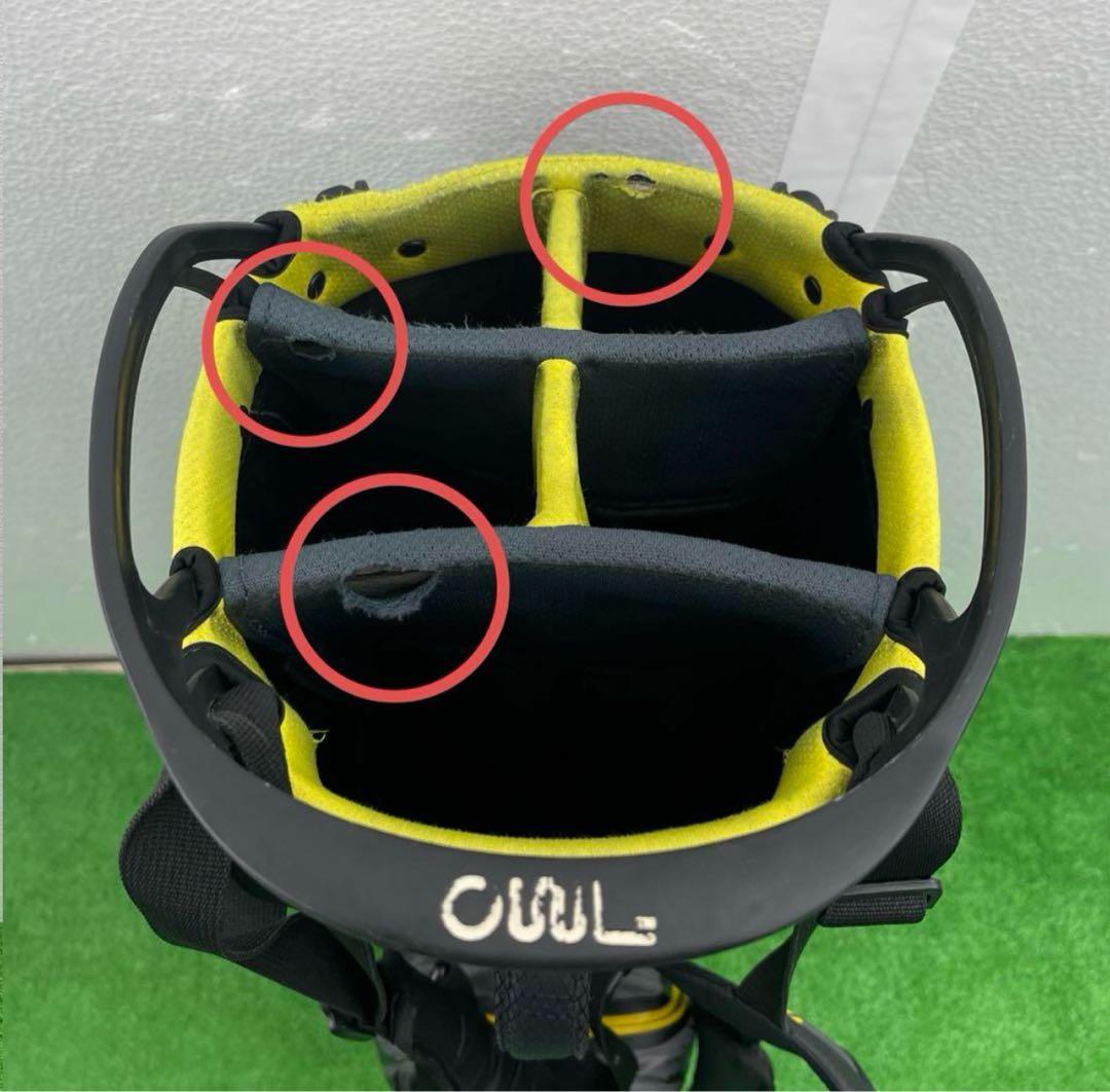 OUUL オウル キャディーバック　ゴルフバック　９インチ