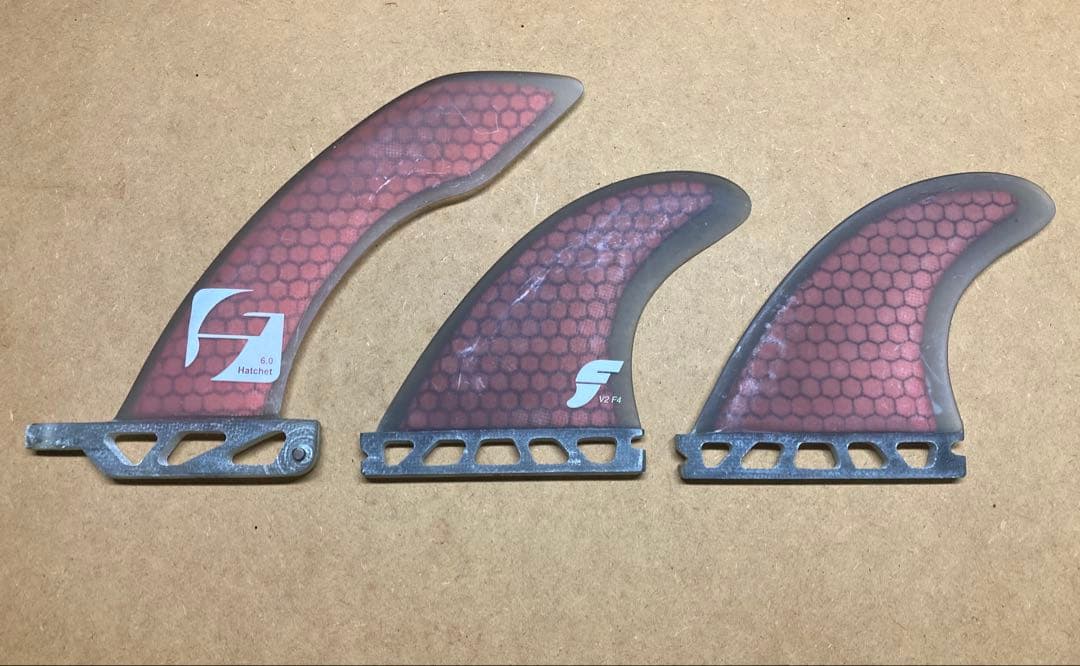 レア【future fin】フィンHatchet 6.0/F4V2