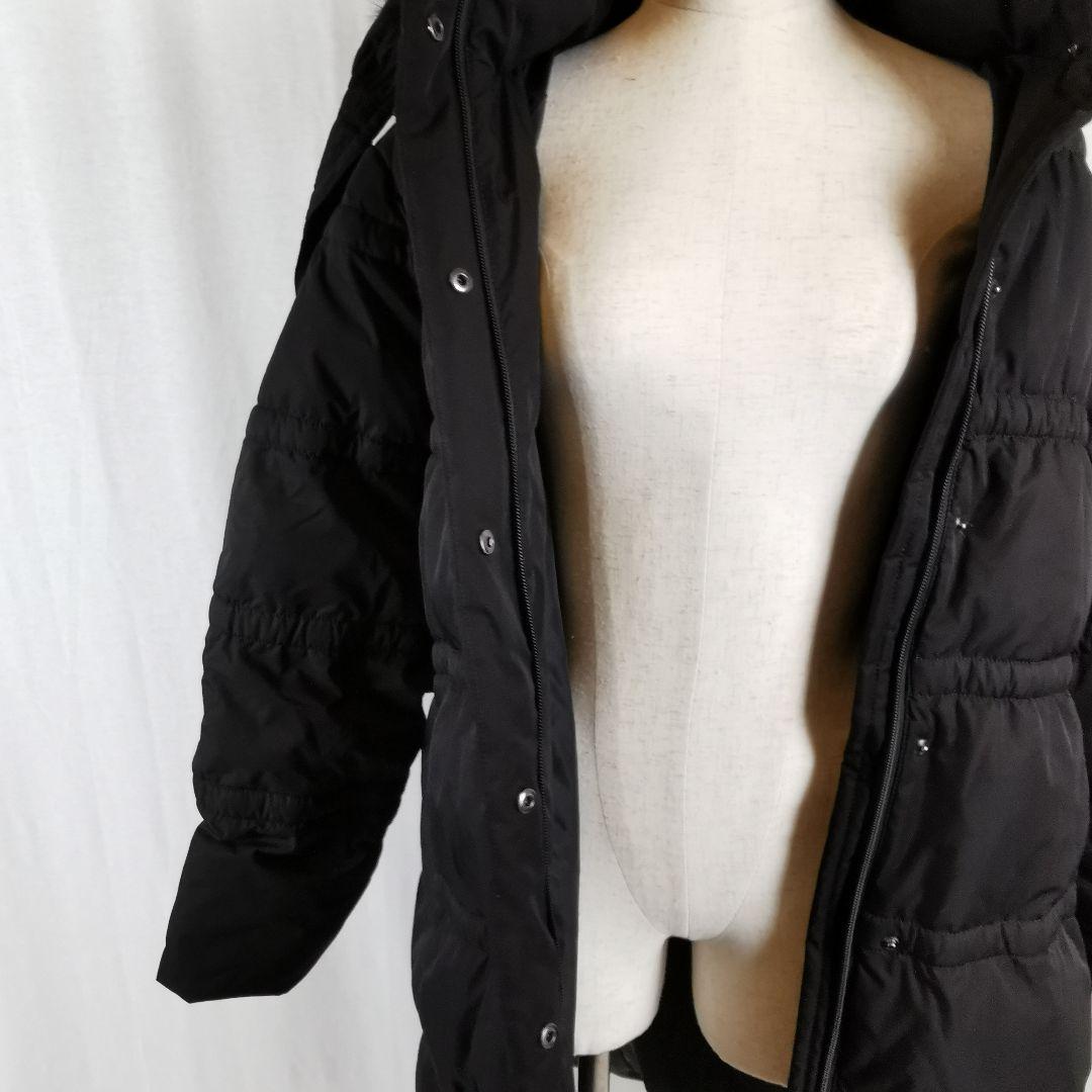 極美品 タグ付き フォックスファービッグシルエットダウンコート D791