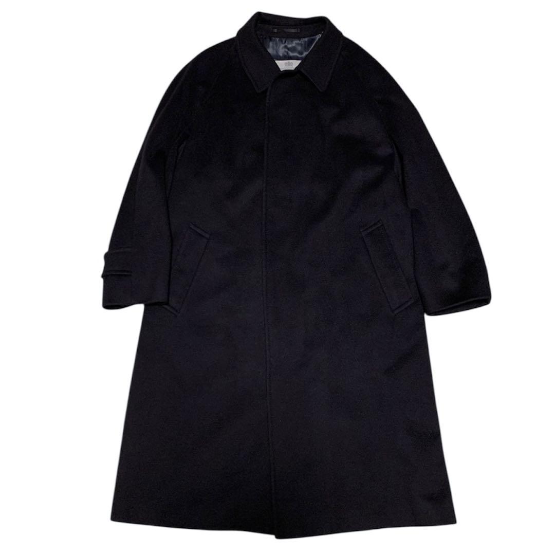 美ビンテージ　Aquascutum アクアスキュータム　カシミヤバルカラーコート