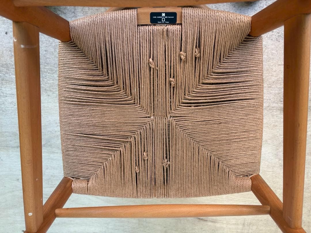 ①　CARL HANSEN & SØN カールハンセン　Yチェア　デンマーク製