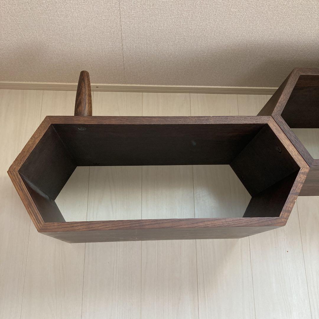 カリモク家具　ハニカム　ガラスローテーブル　生産終了　レア