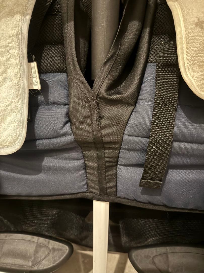 ココロン　双子用ベビーカー　ツインベビーカー　ダブルベビーカー　ネイビー