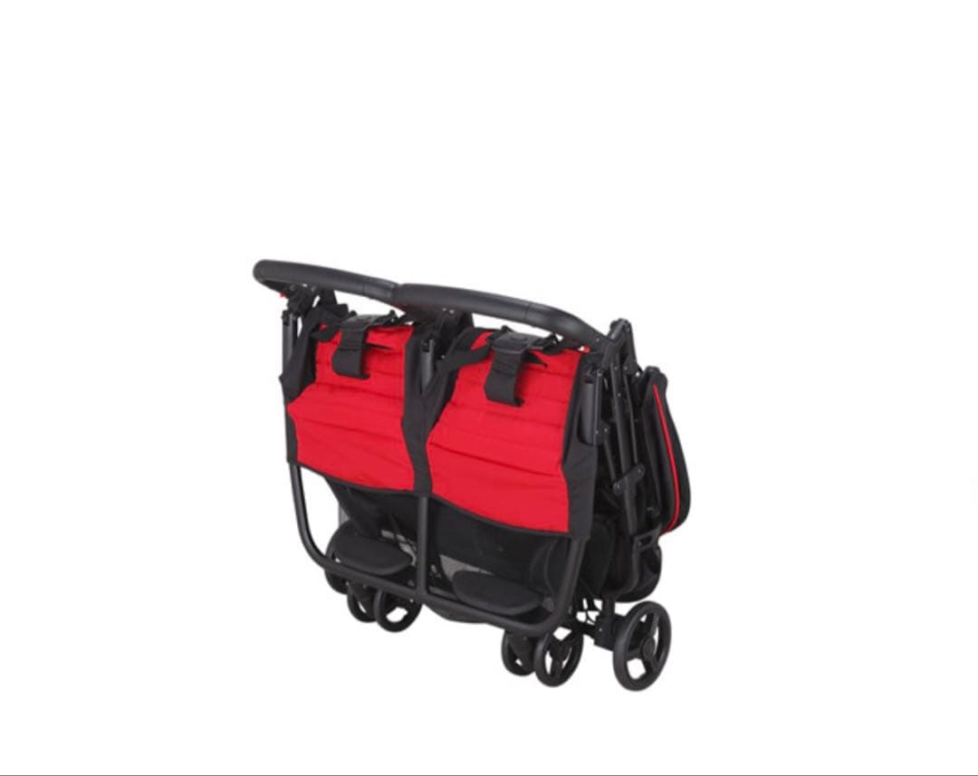 ココロン　双子用ベビーカー　ツインベビーカー　ダブルベビーカー　ネイビー