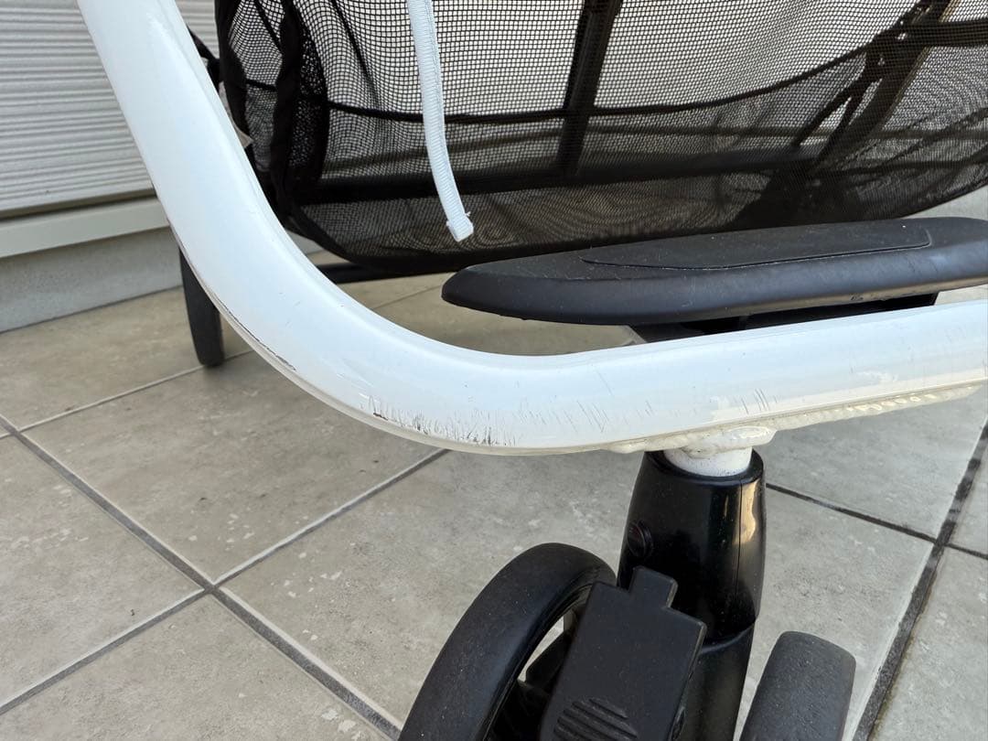 ココロン　双子用ベビーカー　ツインベビーカー　ダブルベビーカー　ネイビー