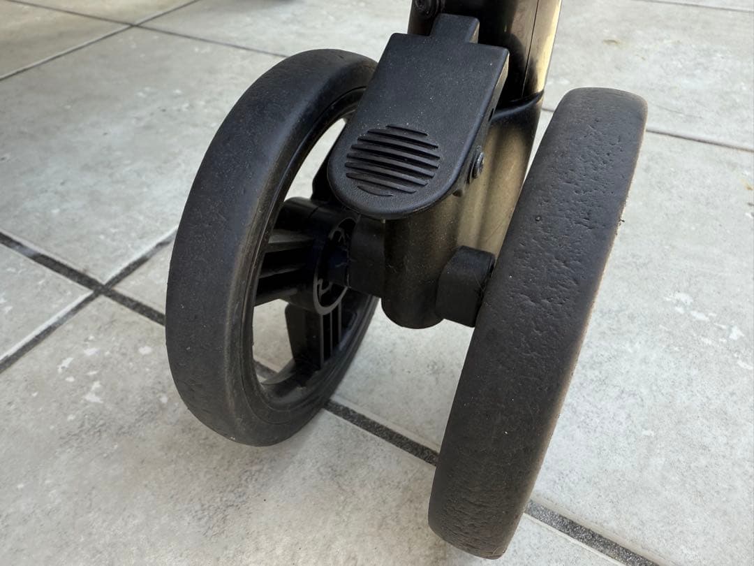 ココロン　双子用ベビーカー　ツインベビーカー　ダブルベビーカー　ネイビー