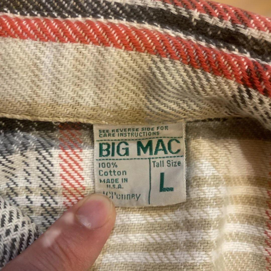 BIGMAC 70s ネルシャツ