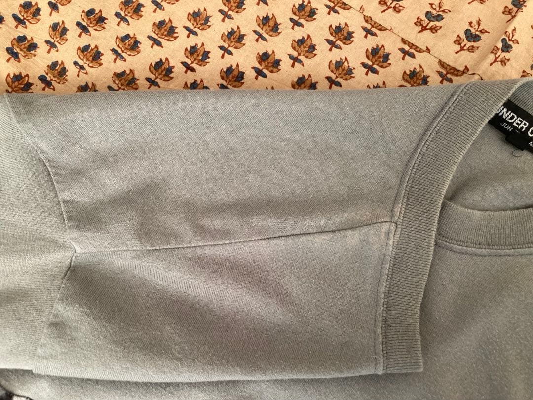 95年初期　アンダーカバー　レオパード柄切替Ｔシャツ☆希少☆