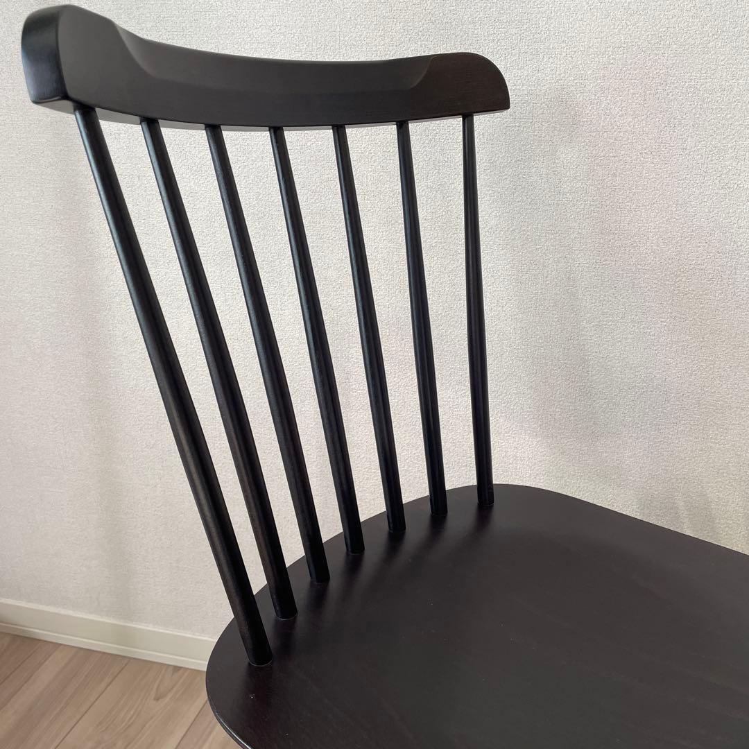 TON アイロニカチェア ブラック 2脚